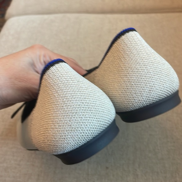 Rothy’s The Ballet Flat- Diamond Metallic - Picture 3 of 7